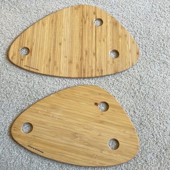 Ciclus By Tati Guimarães 2 piece Tabletop Cheeseboards use with wine bottles - Picture 2 of 2